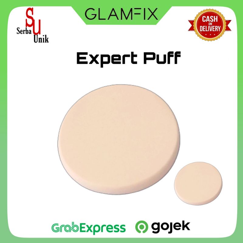 Glam Fix Expert Puff / Finishing Powder Puff / Spons Make Up Glam Fix