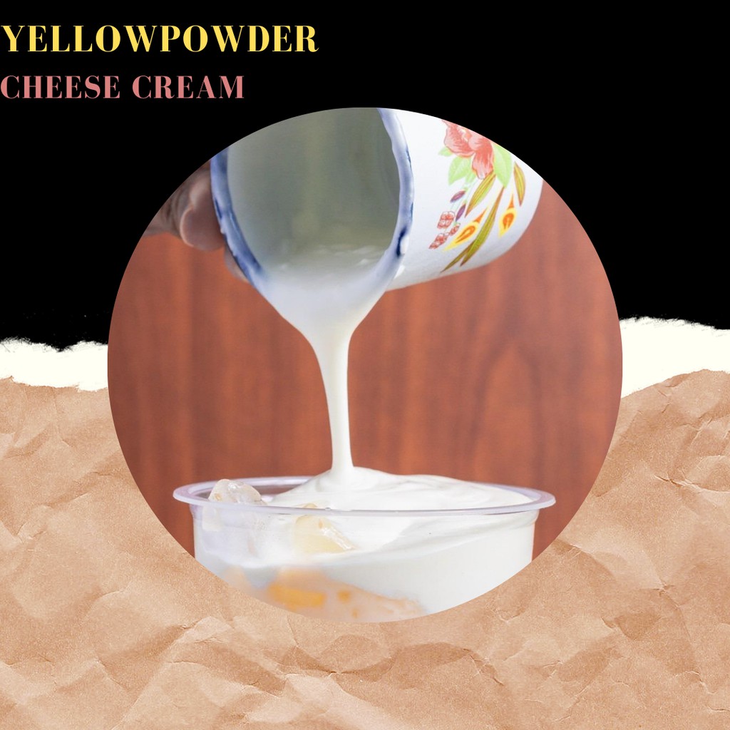 

TOPPING CHEESE CREAM 1 kg / Cheese Cream Foam / Topping Cheese Tea