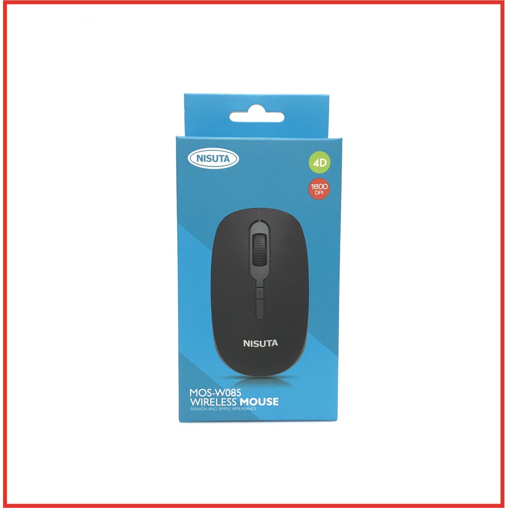 Mouse Wireless Nisuta MOS - W085