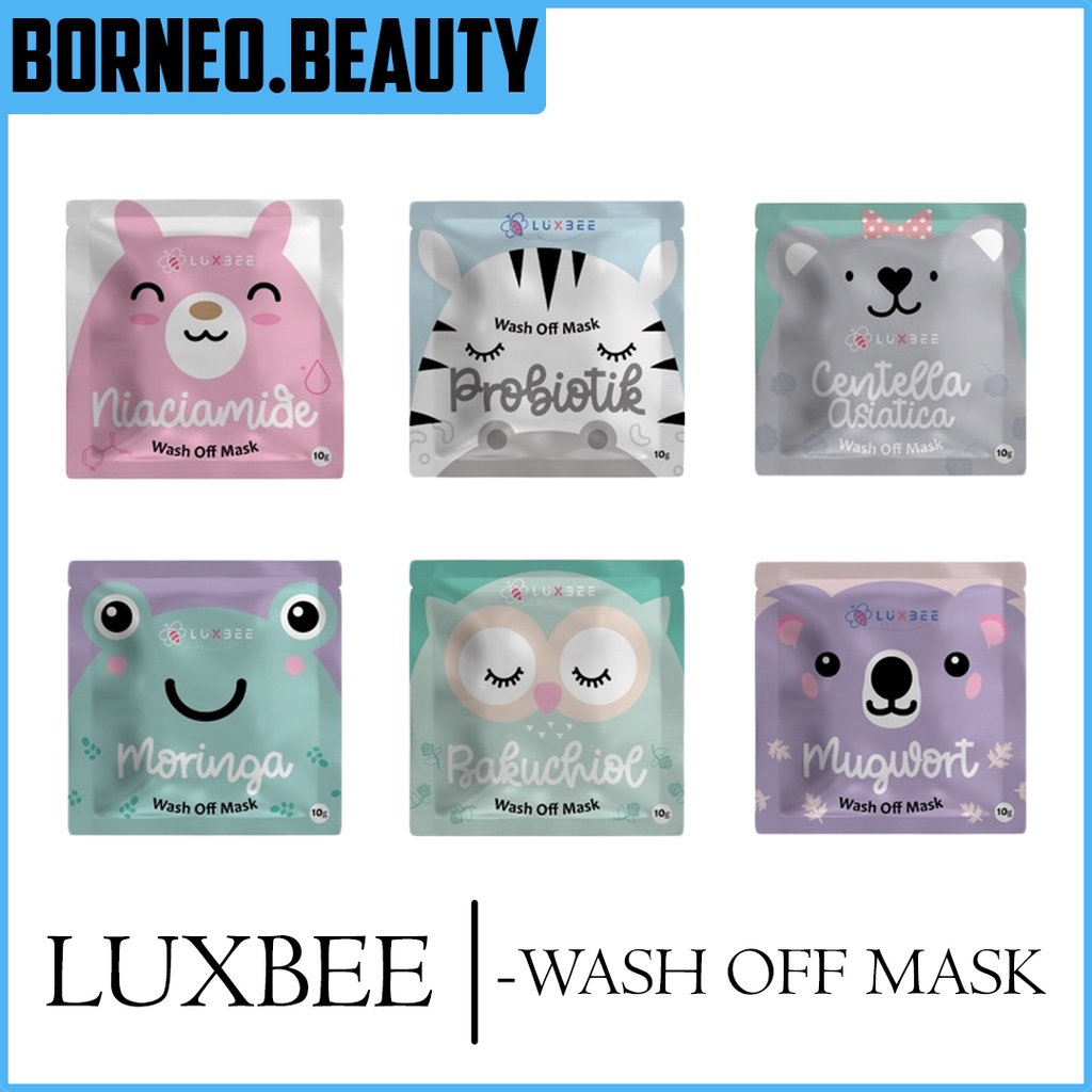 LUXBEE masker washed off masker wajah