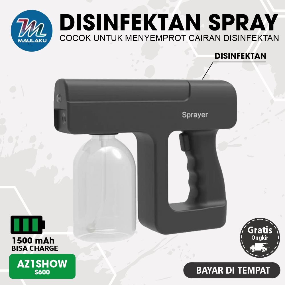 Semprotan Disinfektan Tanaman Nano Water UV Light Wireless 300ml