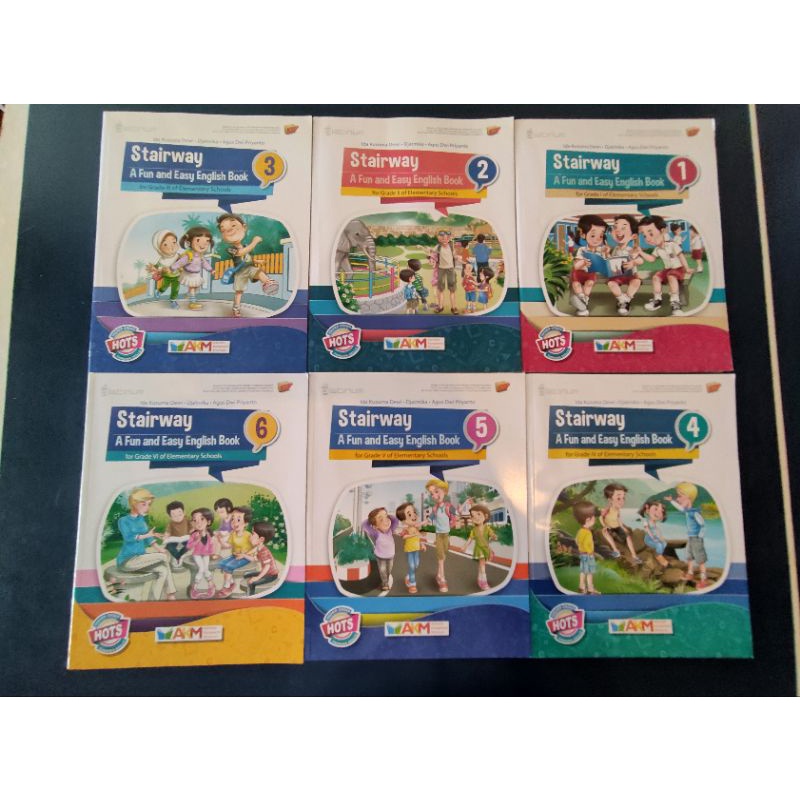 

Buku English SD kelas 1-6 RB R1 (platinum) stairway Produk Baru