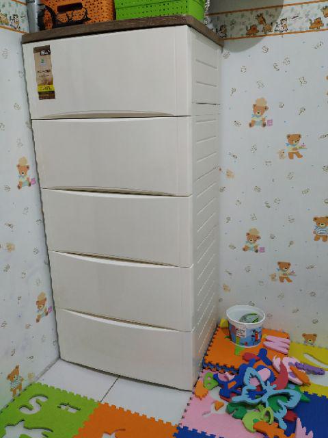 Laci Plastik / Lemari Plastik / Lemari Pakaian Olymplast Odc Susun 5