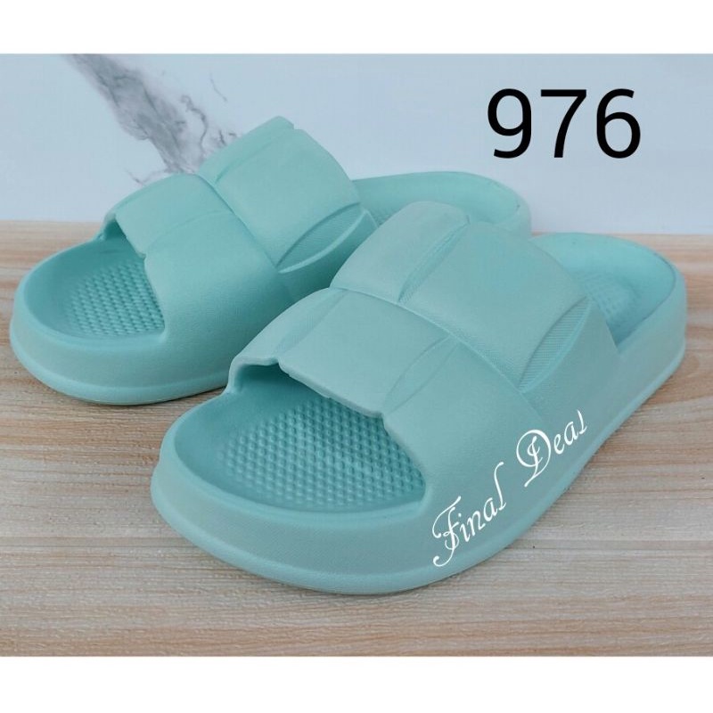 Sandal Jelly Korean Model Miniso Soft Slipper Anti Slip Elastic Empuk Eva