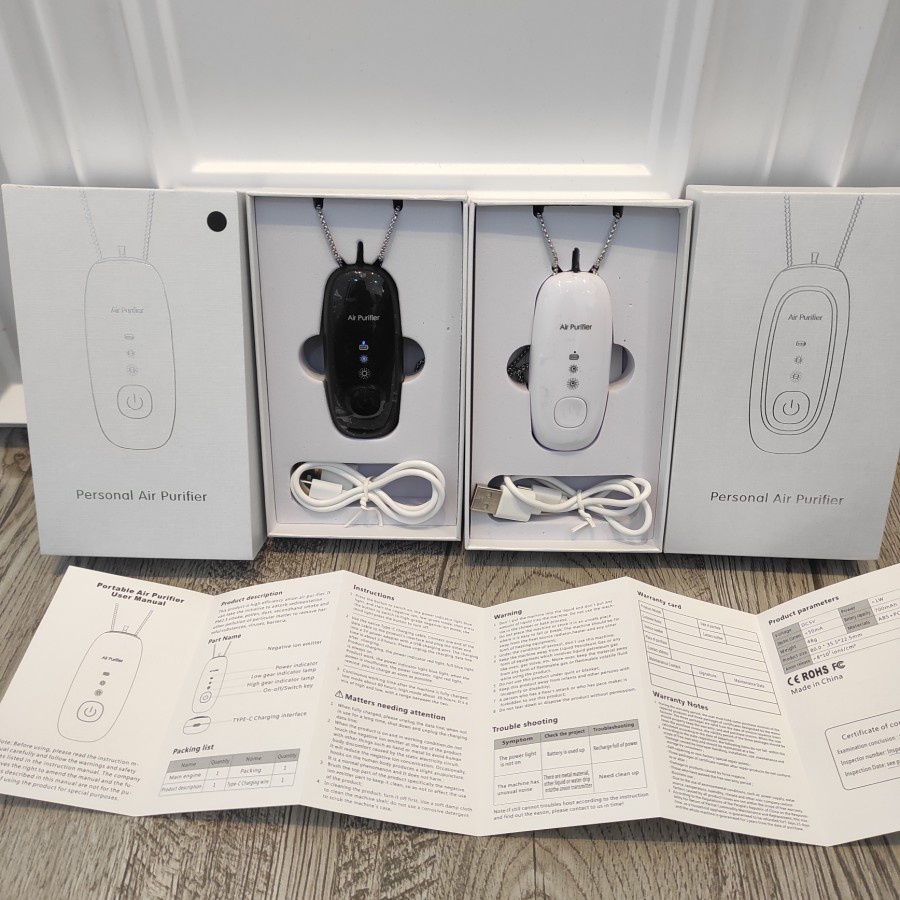 kalung air purifier Portable Air Purifier/ Necklace Kalung Air Purifier Ion personal Ionizer