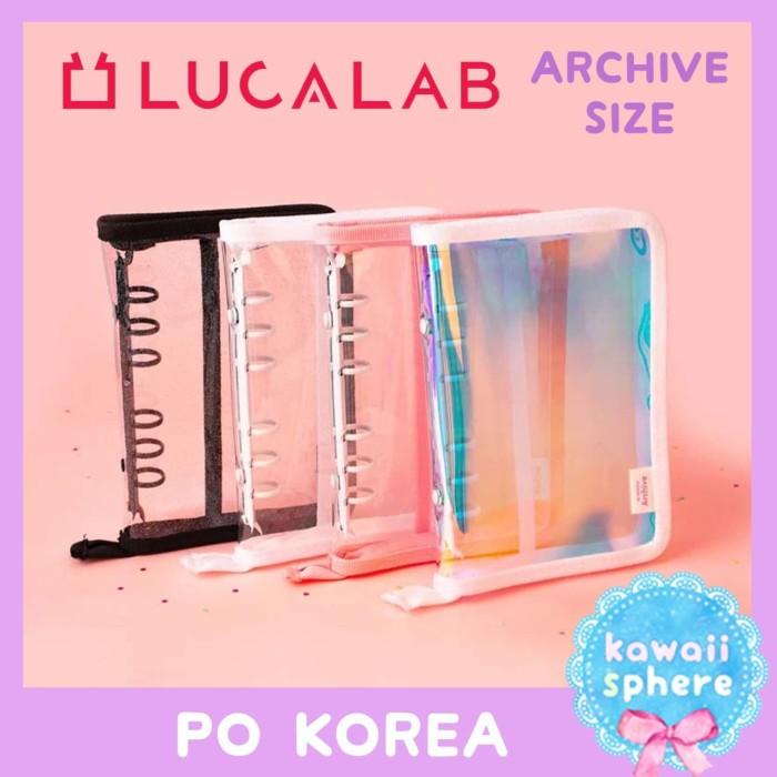 

Jigeut | Lucalab Archive Size 6 Ring Diary Zipper Cover | Po Korea