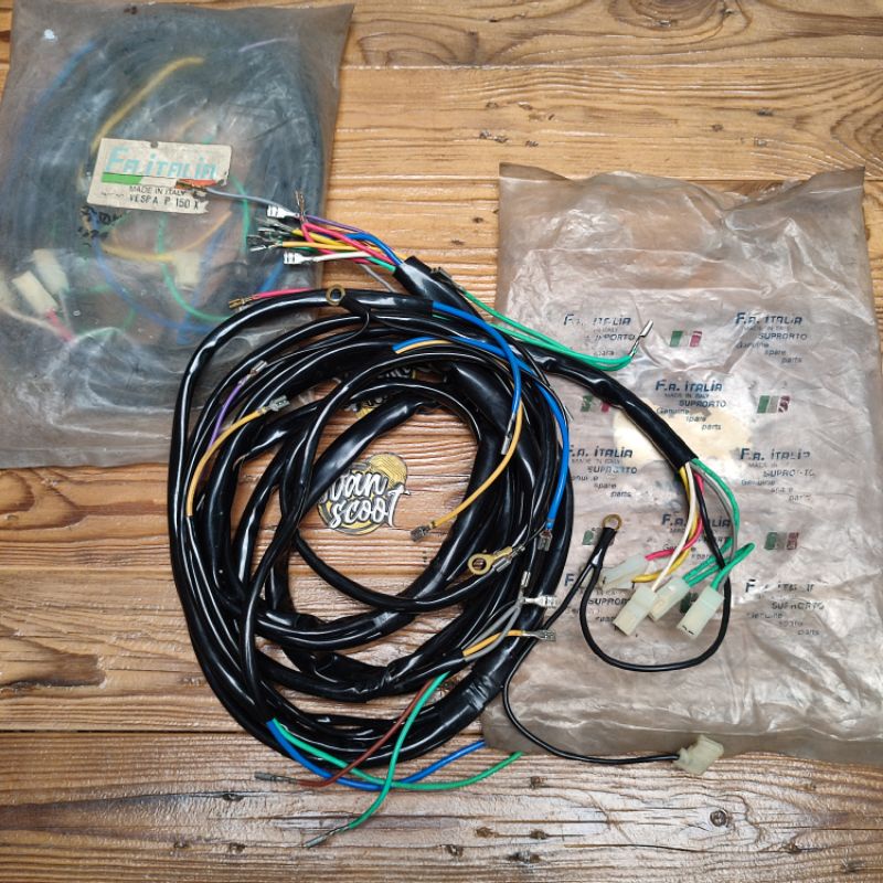 KABEL BODY VESPA PX EXCLUSIVE TANPA AKI EXCLUSIVE AWAL NON AKI ORIGINAL NOS FA ITALIA
