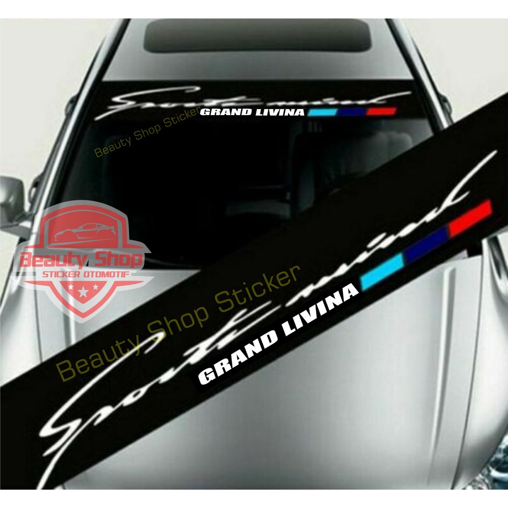 sticker gran livina stiker kaca mobil nissan livina sportmind