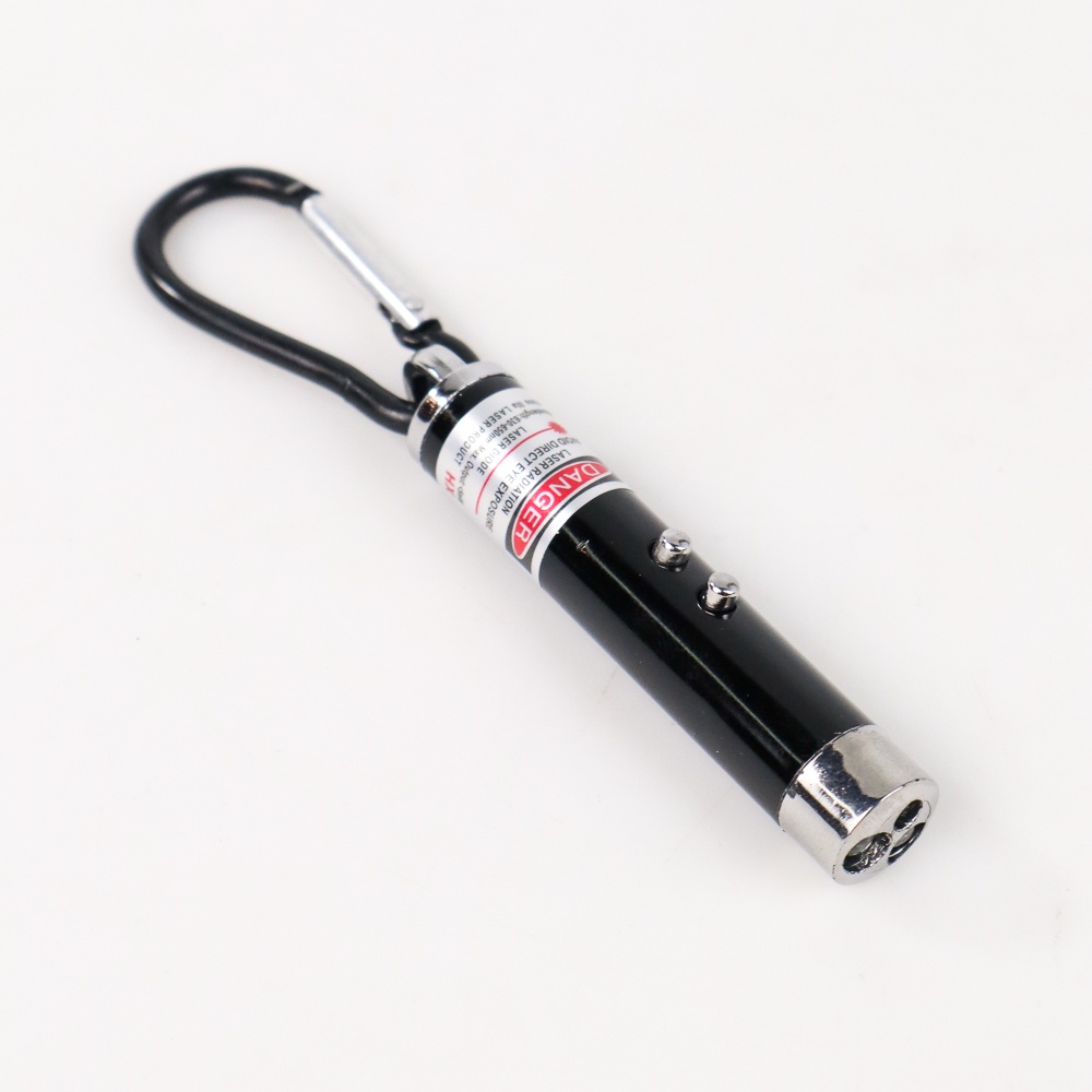 COD Laser 3 in 1 Red Laser Pointer 1mw 650nm + Flashlight &amp; UV - A-LPP-006 - Black