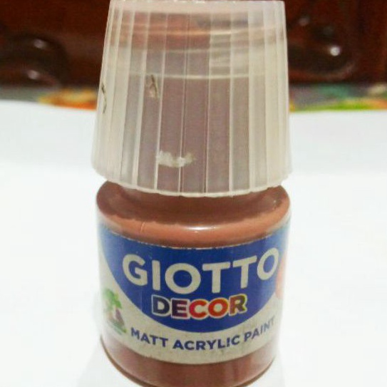 

GiottO DecoR AcryliC PaintS " RaW UmbeR " 25 ml