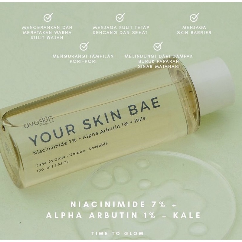 AVOSKIN TONER NIACINAMIDE 7%