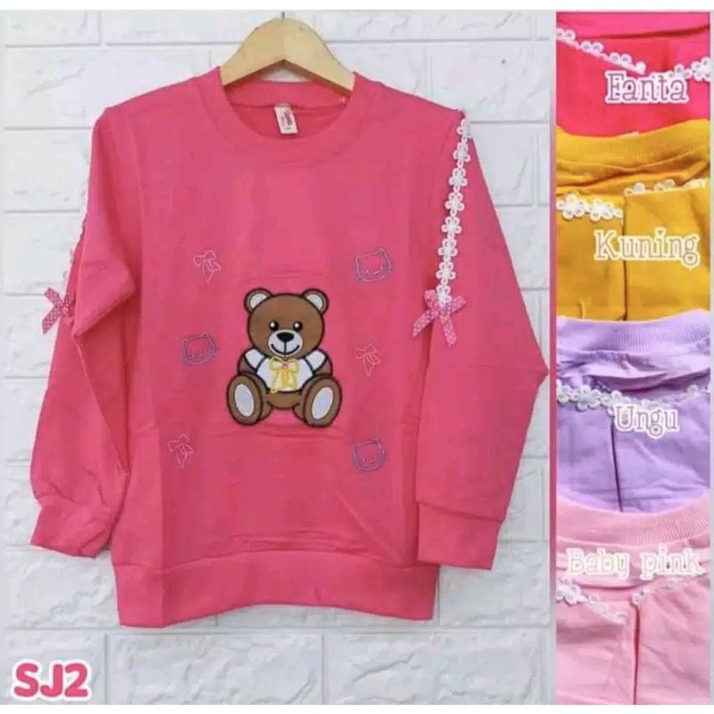 SWEATER ANAK USIA 2-11 TAHUN / SWITER ANAK PEREMPUAN / SWEATER ANAK IMPORT