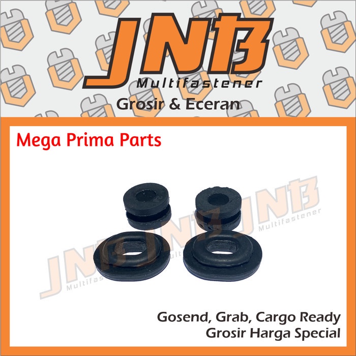 Karet Body Grommet Gromet Tutup Aki Dop Accu Bulat RX KING 4 PCS