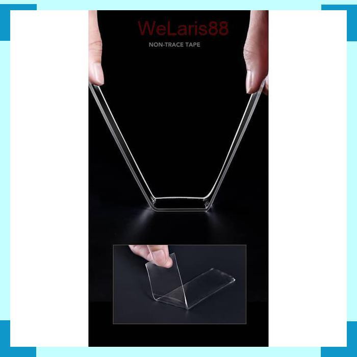 

1003 Nano magic tape bening Grip double tape serbaguna 30MMX1MMX3M
