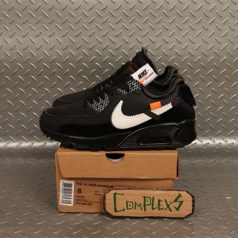 Nike Air Max 90 OFF WHITE - Black