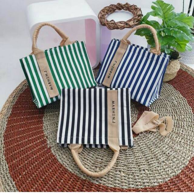 ✔TAS SELEMPANG WANITA MURAH✔ MARHEN.J SALUR KANVAS  TOTEBAG FASHION LOKAL PREMIUM TERMURAH