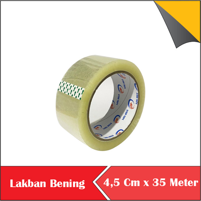 

Solasi Lakban isolasi solatip Bening / Coklat 2 STAR TAPE 2 inch