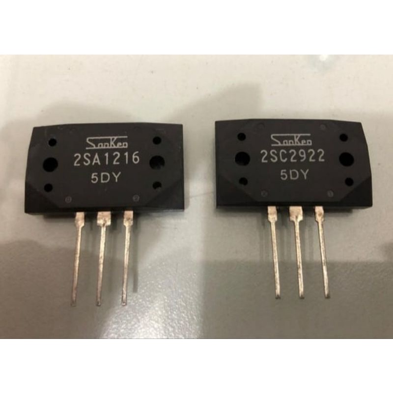 ORI JAPAN Transistor Sanken 2SA1216 - 2SC2922 5DY  ori japan