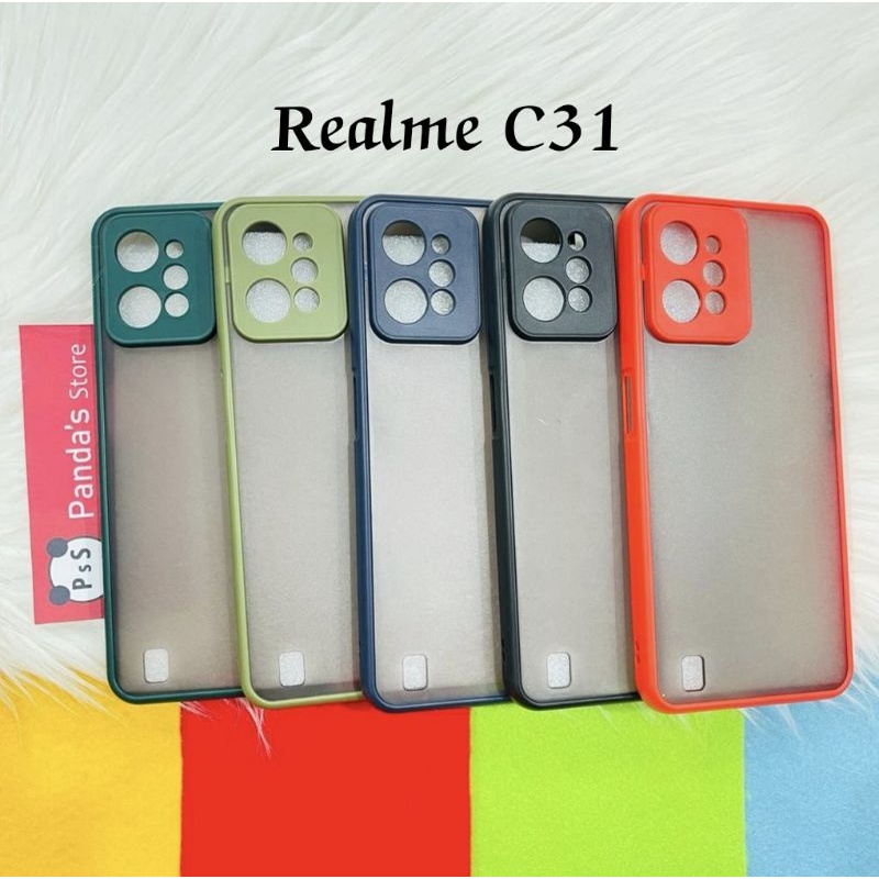 Softcase Realme C31 Case My choice Original Pelindung Kamera (PsS)