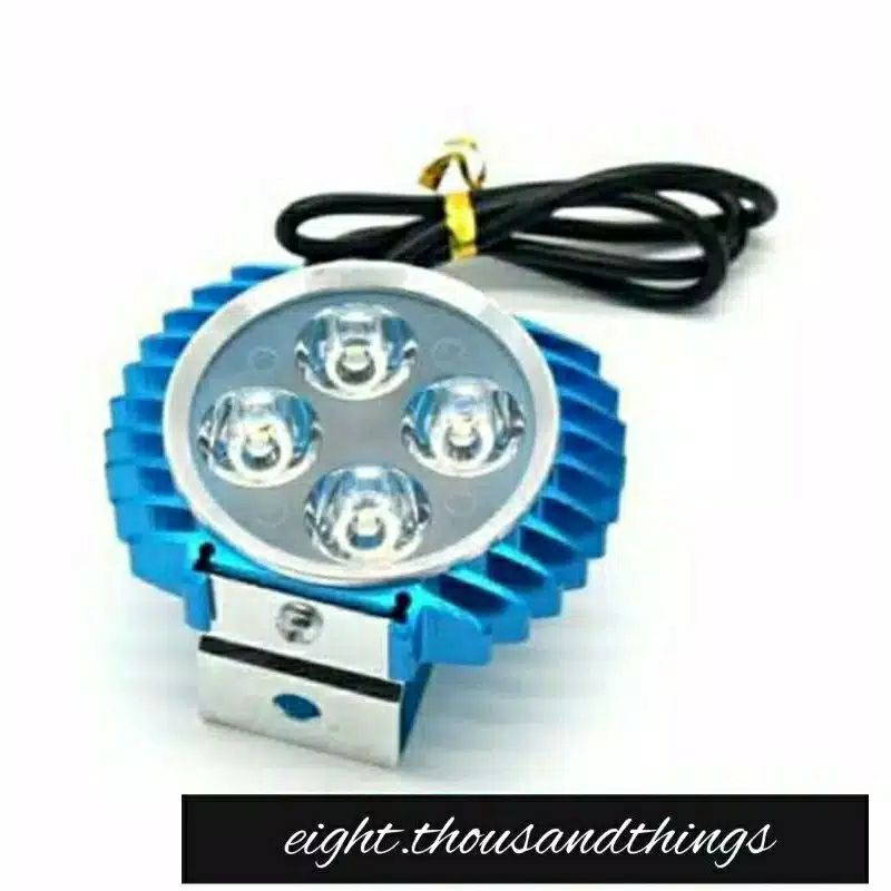 Lampu Led Slim 4 Mata 3 Mode Tembak Luxeon Universal Motor Mobil 2688 Flash Kedap Kedip honda yamaha suzuki kawasaki vario mio beat scoopy spacy fino m3 xeon