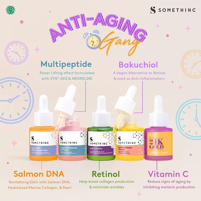 SOMETHINC SERUM NIACINAMIDE 5% | HYALURONIC B5 | BAKUCHIOL | AHA BHA | RETINOL | CERAMIC SOMETHINK