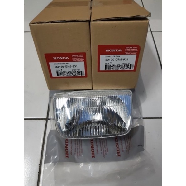 Reflektor lampu depan honda astrea grand ori original ahm