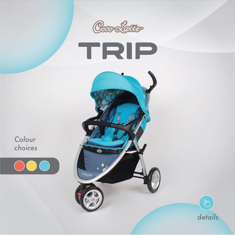 Stroller Kereta Dorong Bayi Cocolatte Trip CL 904