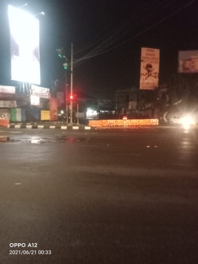 Kemeja Batik Navy Lengan Panjang Bahan Katun Halus Motif Peksi