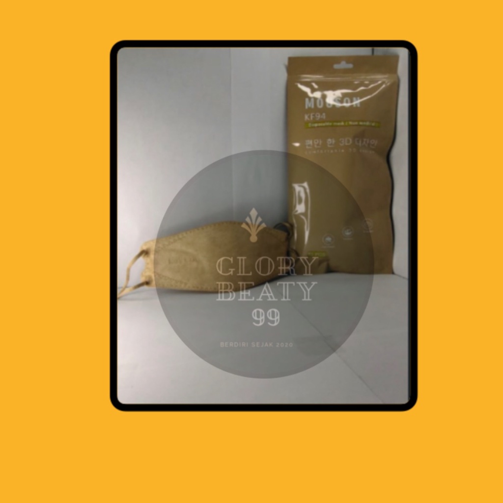 Masker MOUSON KF94 masker (4 ply) isi 10 pcs/box - Masker Korea {GOLD }