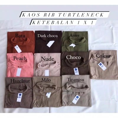 Kaosribpremium Ketebalan 1 X 1