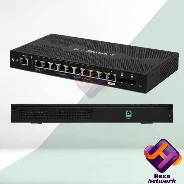 Ubiquiti ER-12 Edge Router 10Port + 2Port SFP Gigabit