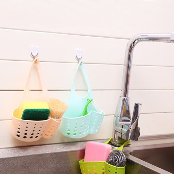Sponge Holder Gantung Tempat Spons Sabun Cuci Piring Kitchen Stuff