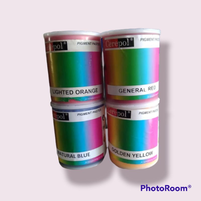 PIGMEN RESIN - PEWARNA RESIN BIRU OREN MERAH KUNING