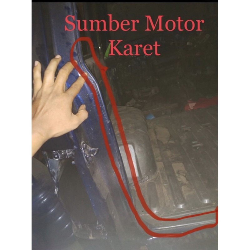 Karet Pintu Belakang Daihatsu Taft Rocky/Taft GT/Taft F70/Ranger/Hiline