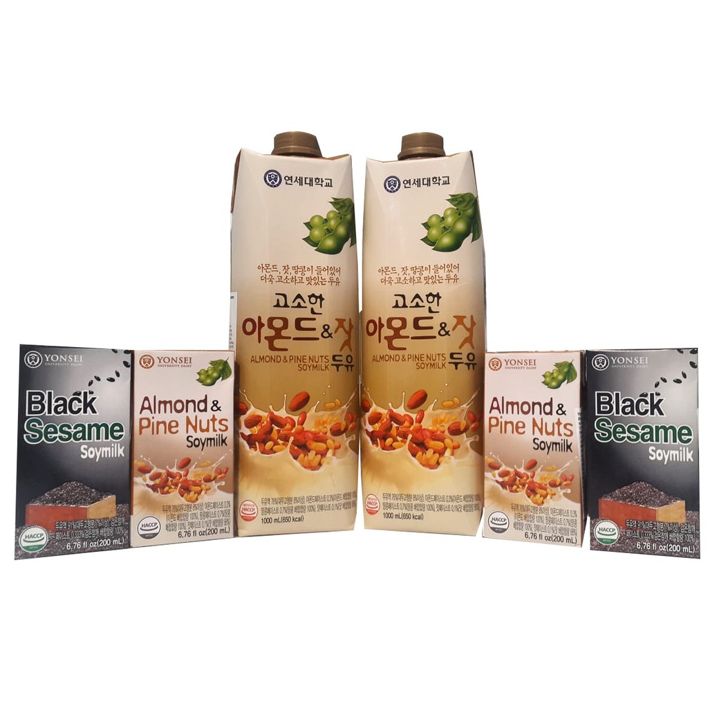 

YONSEI ALMOND & PINE NUT SOY MILK 200ML