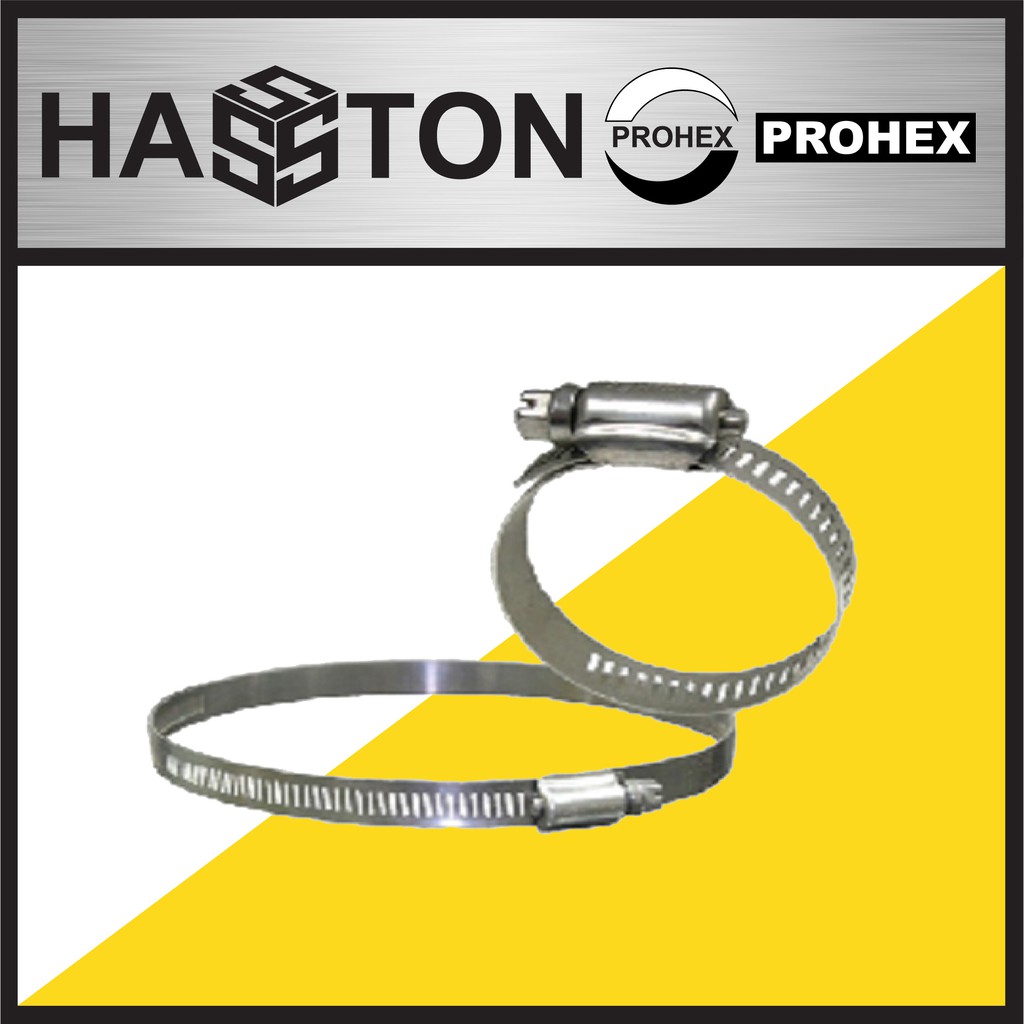 

HASSTON Klem Slang Full Stenlist 3 1/2 inc (2041-312)