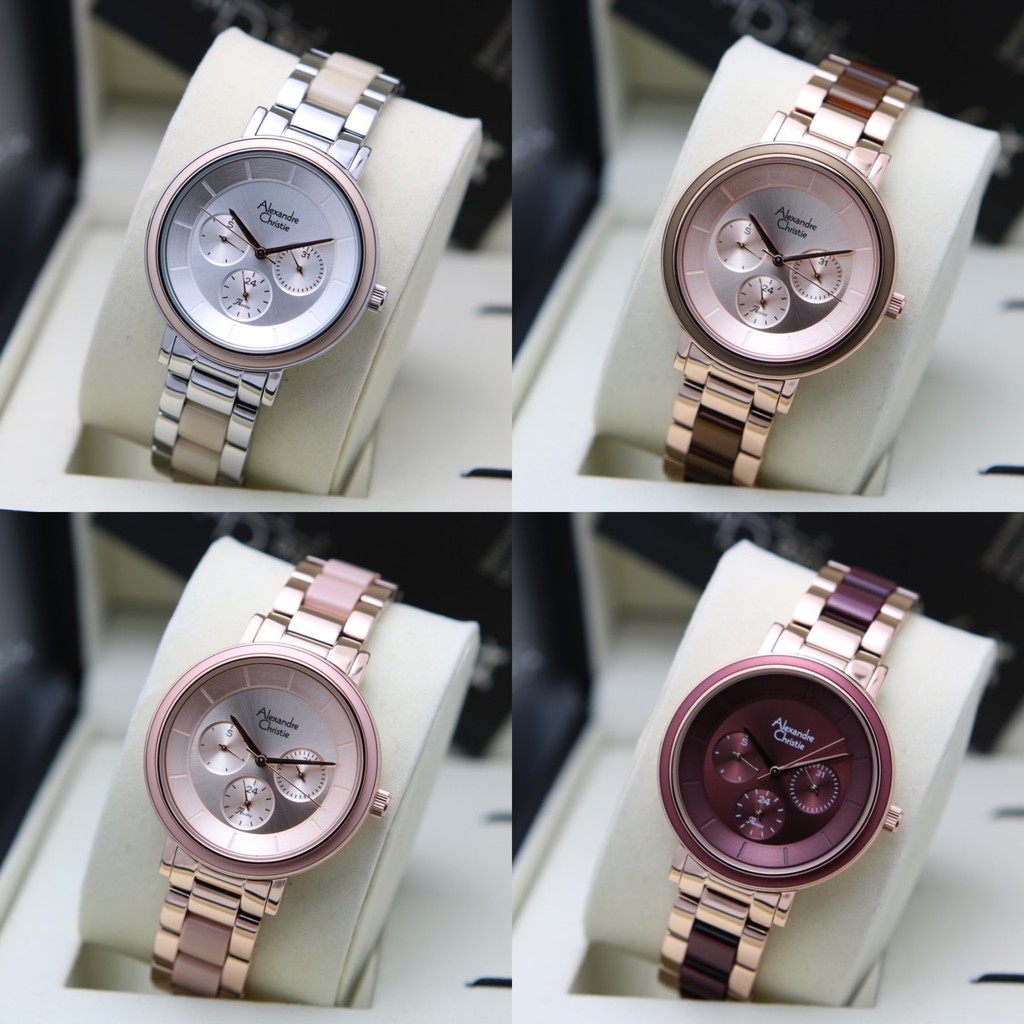 JAM TANGAN WANITA ALEXANDRE CHRISTIE AC 2918 ORIGINAL
