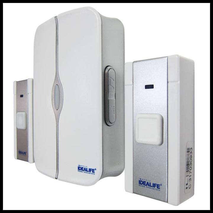 Idealife  Wireless Doorbell - Bel Pintu Listrik (Il-302)