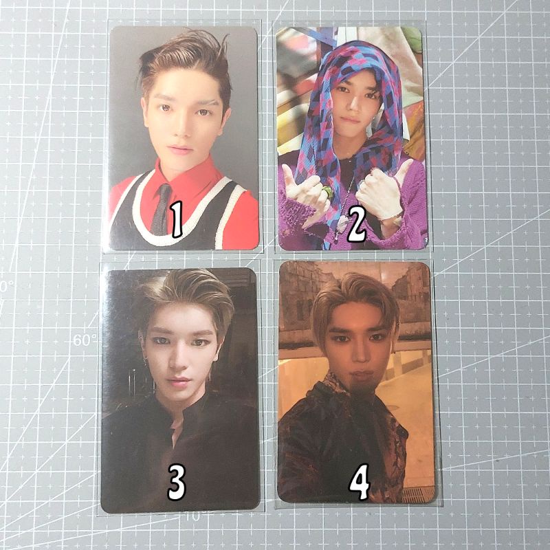 WTS Taeyong Ty Pc Official NCT 127 Classic Catharsis Irregular Regular Welkit Welcome kit Photocard 