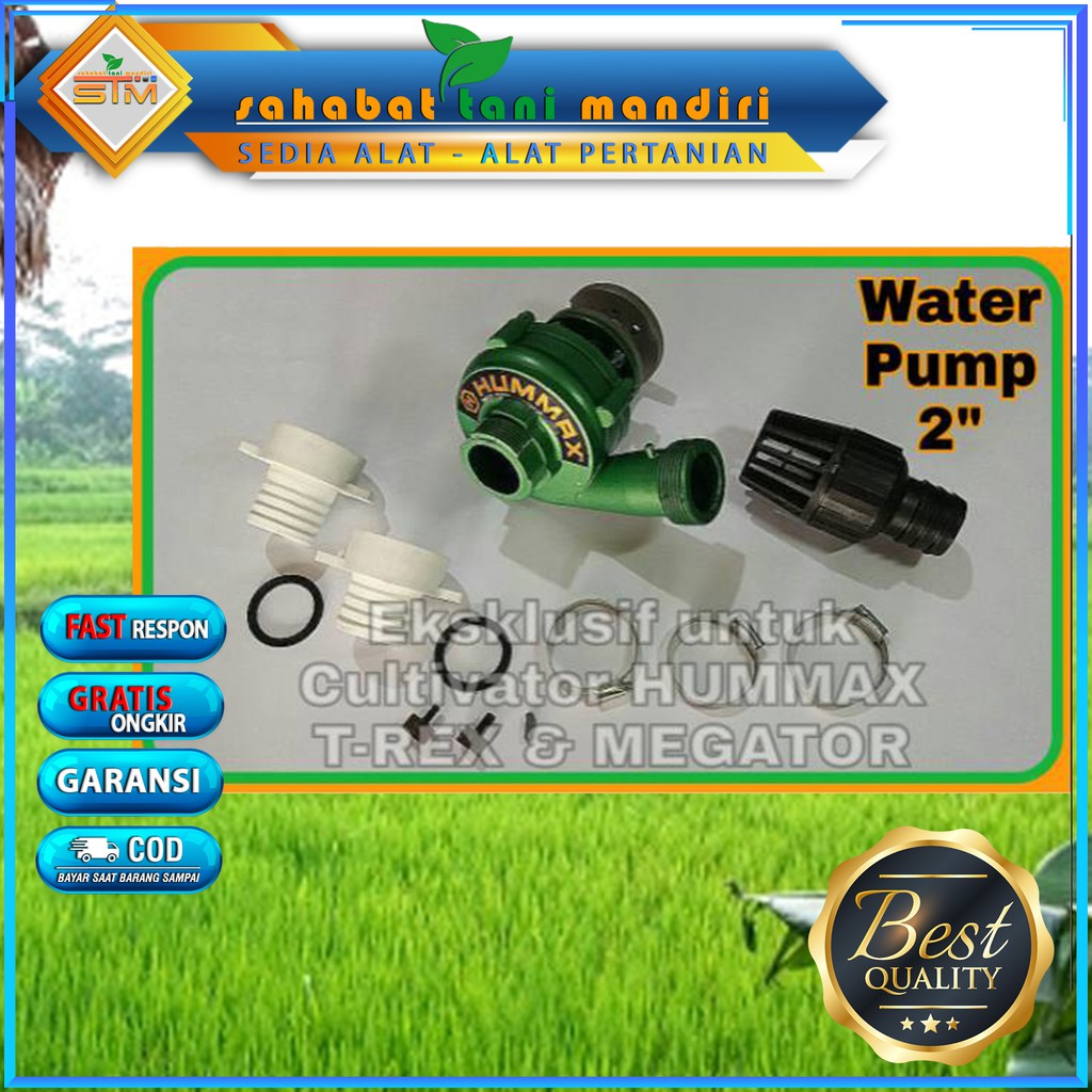 Sperpart Keongan pompa air untuk cultivator Hummax