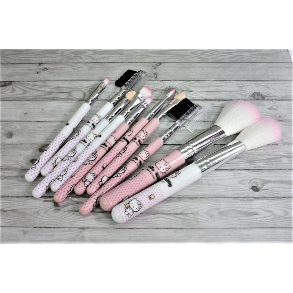 MAKE UP BRUSH SET / KUAS MAKE UP HELLO KITTY