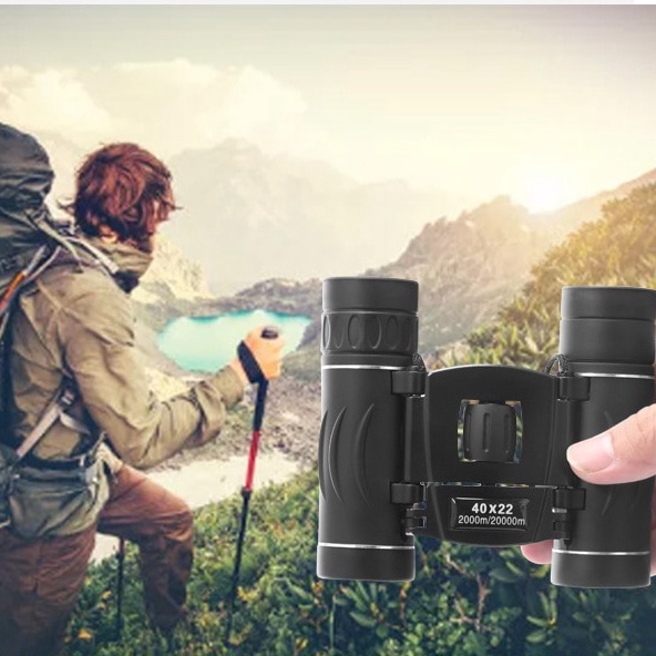 Teropong Binokular 2km 40x22 PROFESIONAL Fully coated Outdoor Magnification