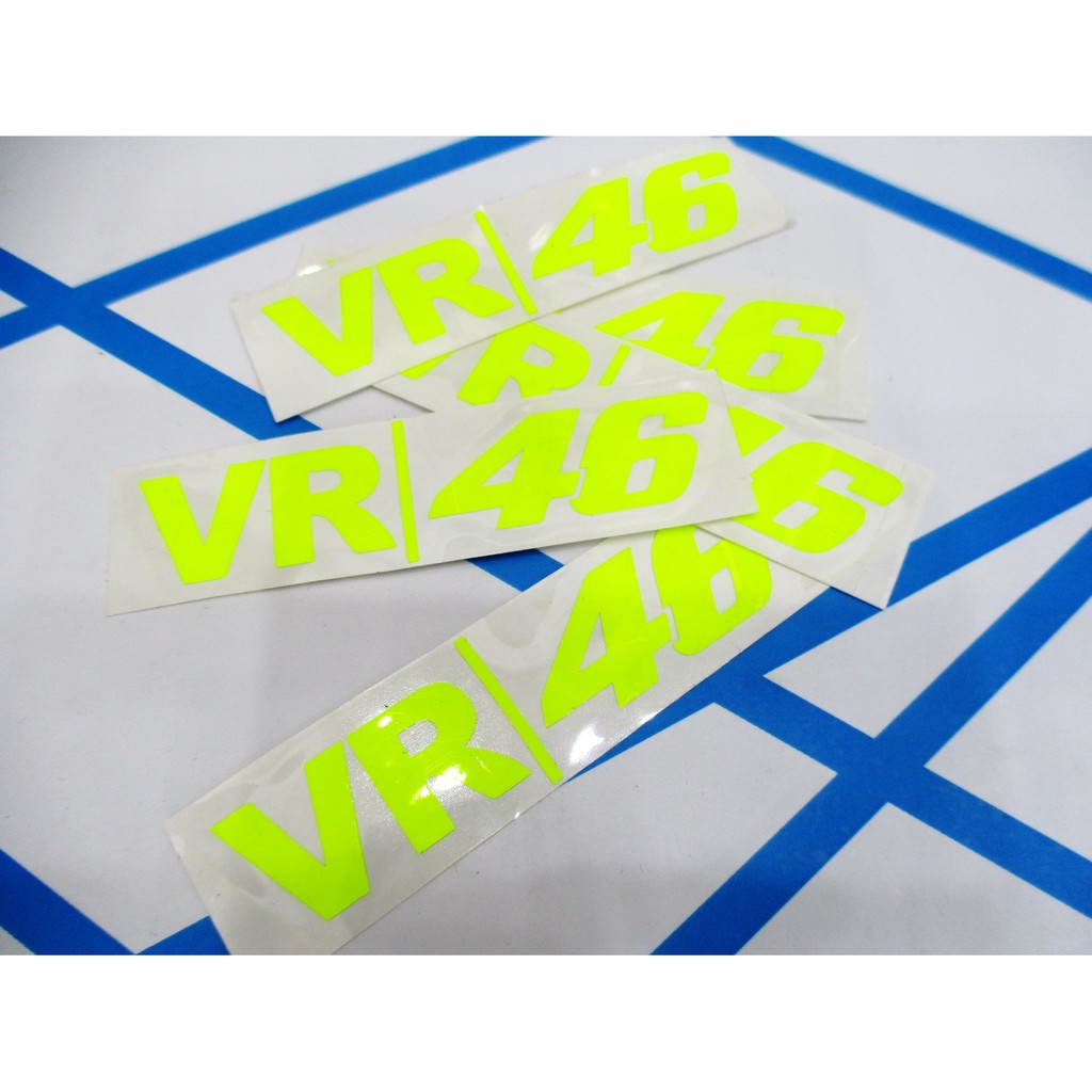 Stiker Sticker Cutting Vr 46 Stabilo Khas Valentino Rossi