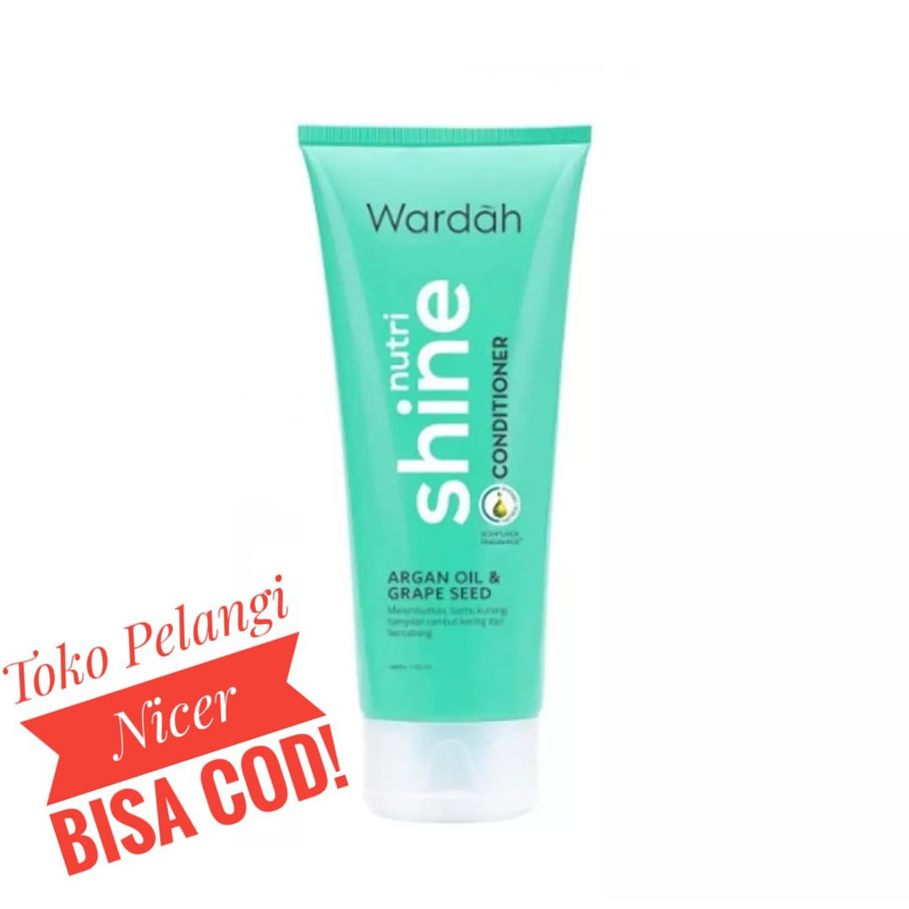 Wardah Nutri Shine Conditioner 170 ml| Kondisioner Wardah Perawatan Rambut Daily Care