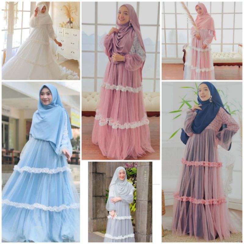 [READY STOK] Khadijah Dress Lodira Shoppie