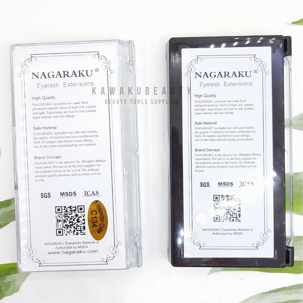 NAGARAKU ELLIPSE NEW LASH EYELASH EXTENSION KOREA / SAMBUNG BULUMATA (KEMASAN BARU)