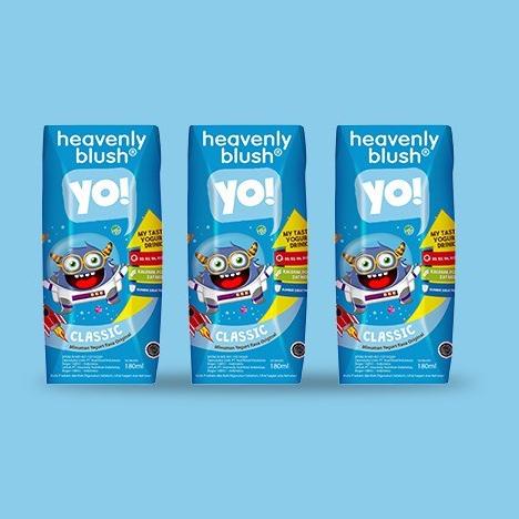 

10.10 sale Heavenly Blush YO Classic 3 x 200ml