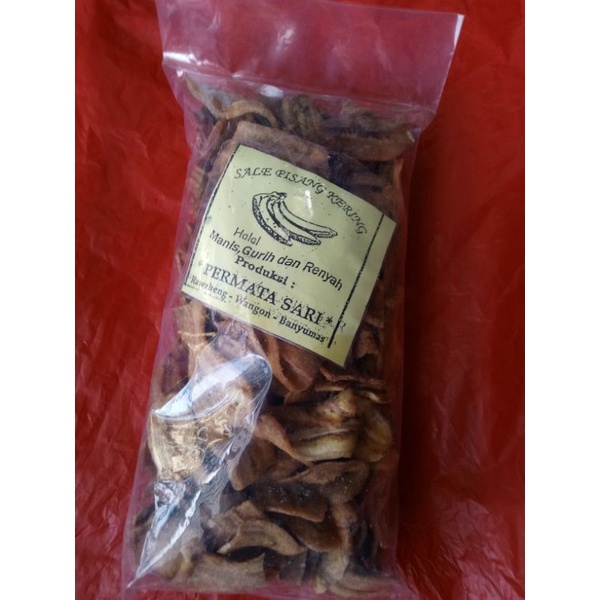 

Pisang sale kering kripik.