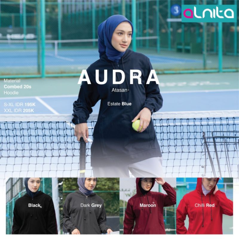 ALNITA// Baju Olahraga Wanita Terbaru AUDRA / Baju olahraga perempuan / baju olahraga Nibras terbaru