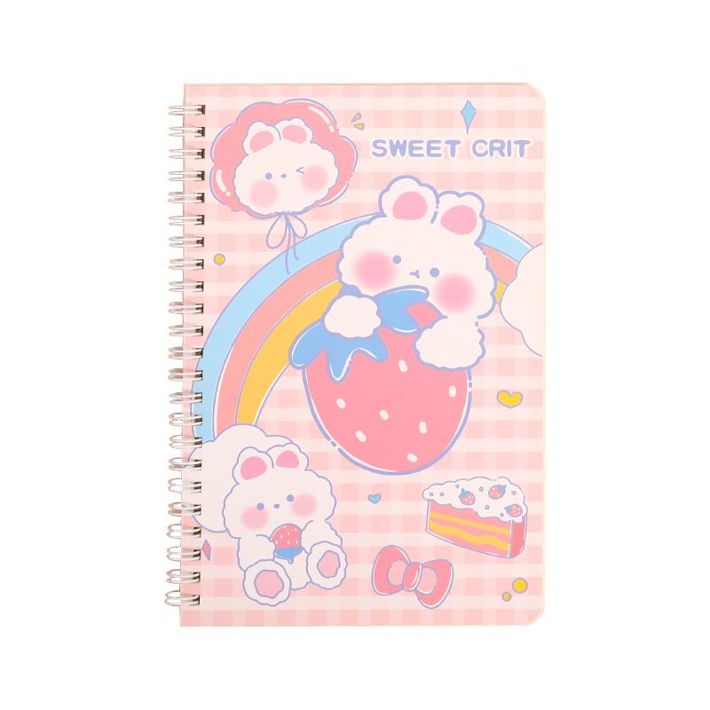 PAOPAO Buku Notes Lucu Unik Ring Spiral A5 Premium Design Cute